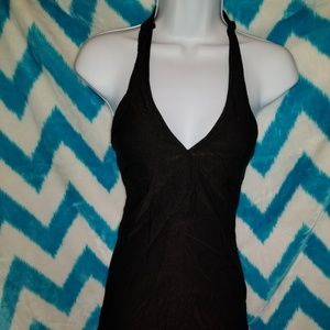 Black Halter Dress Size S